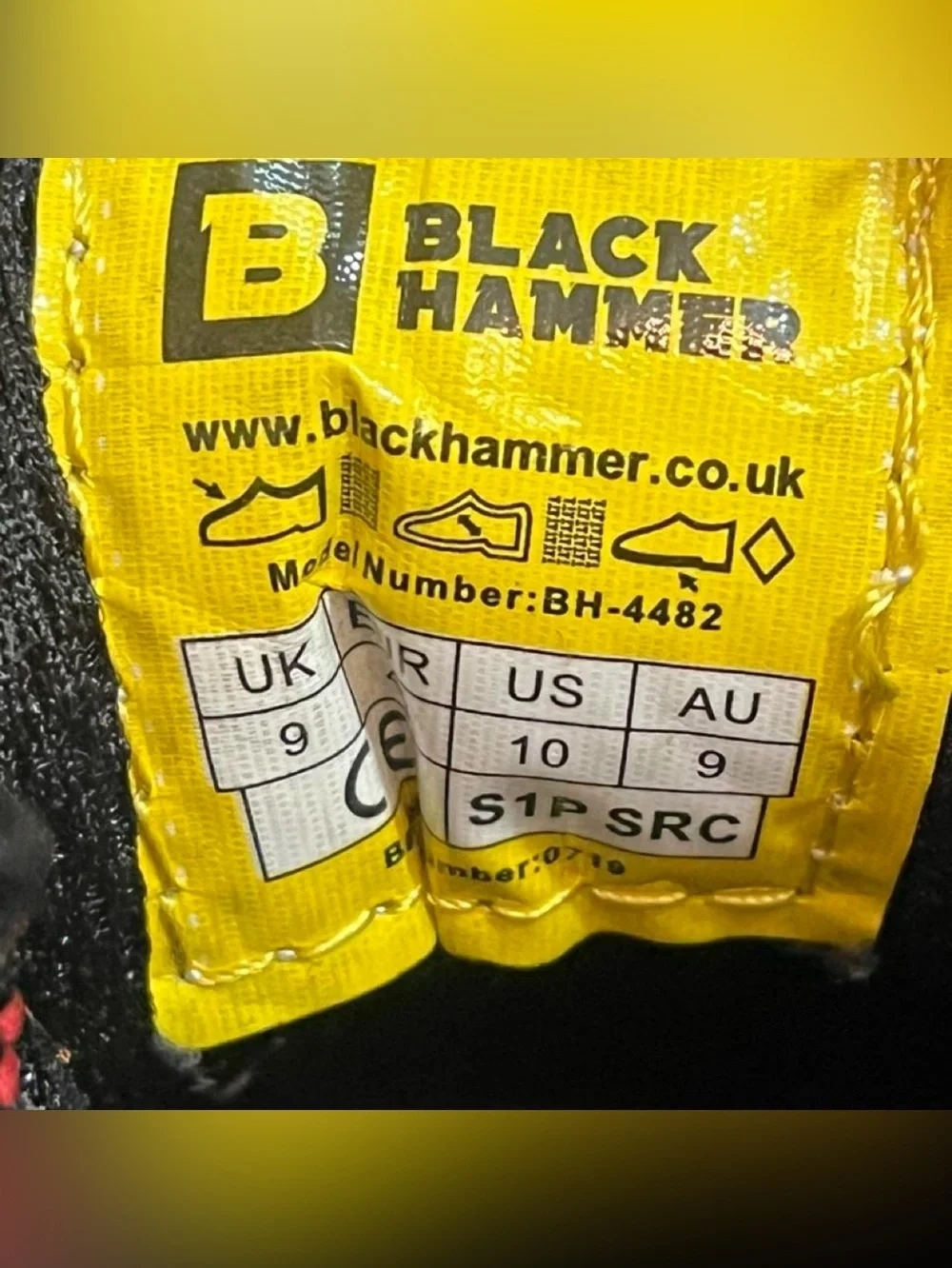 Black Hammer brand black